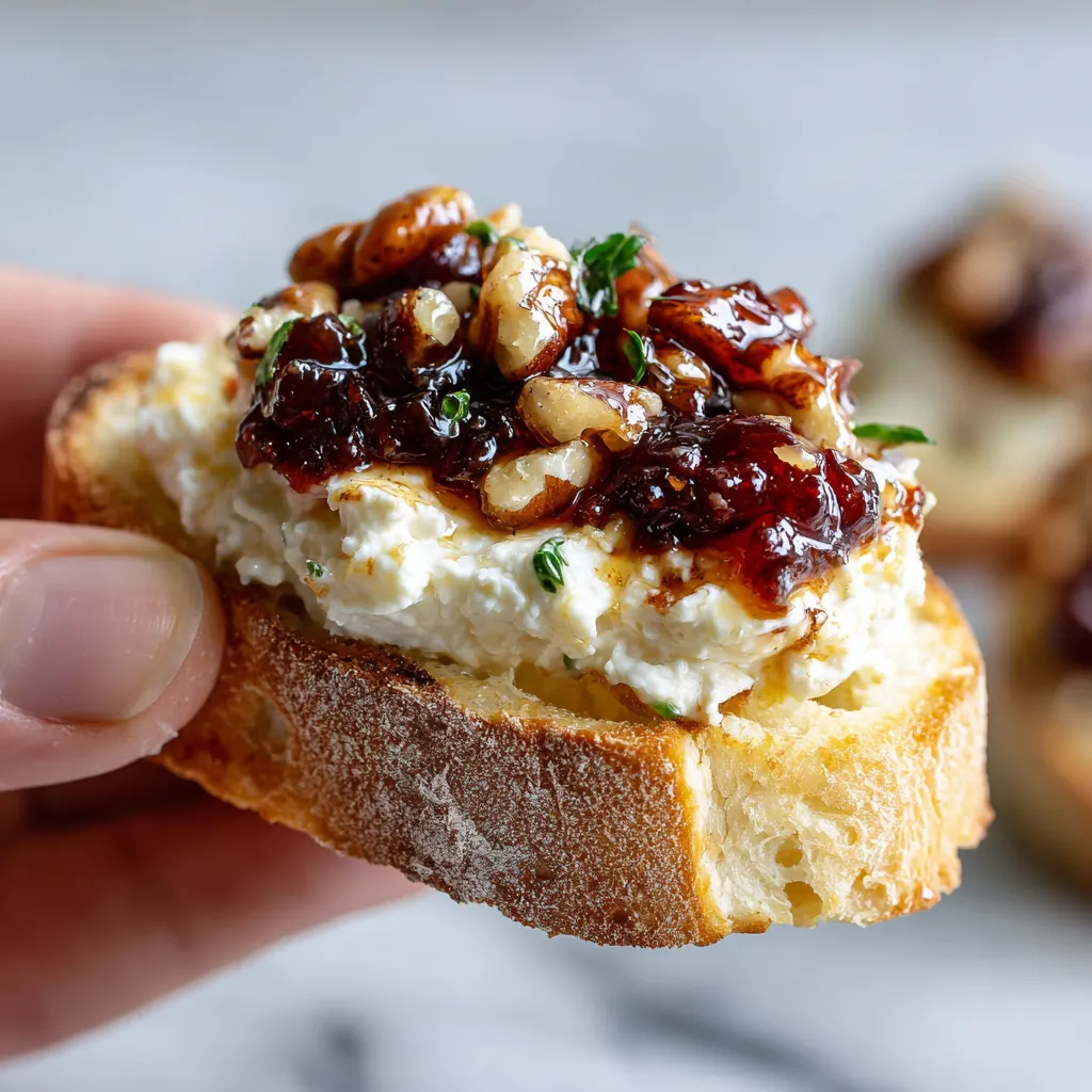 Hot Honey Whipped Feta Dip with Caramelized Onions and Fresh Thyme